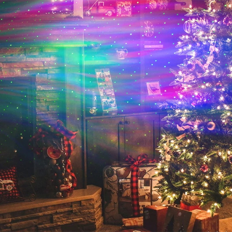 Aurora Galaxy Star Projector Lamp